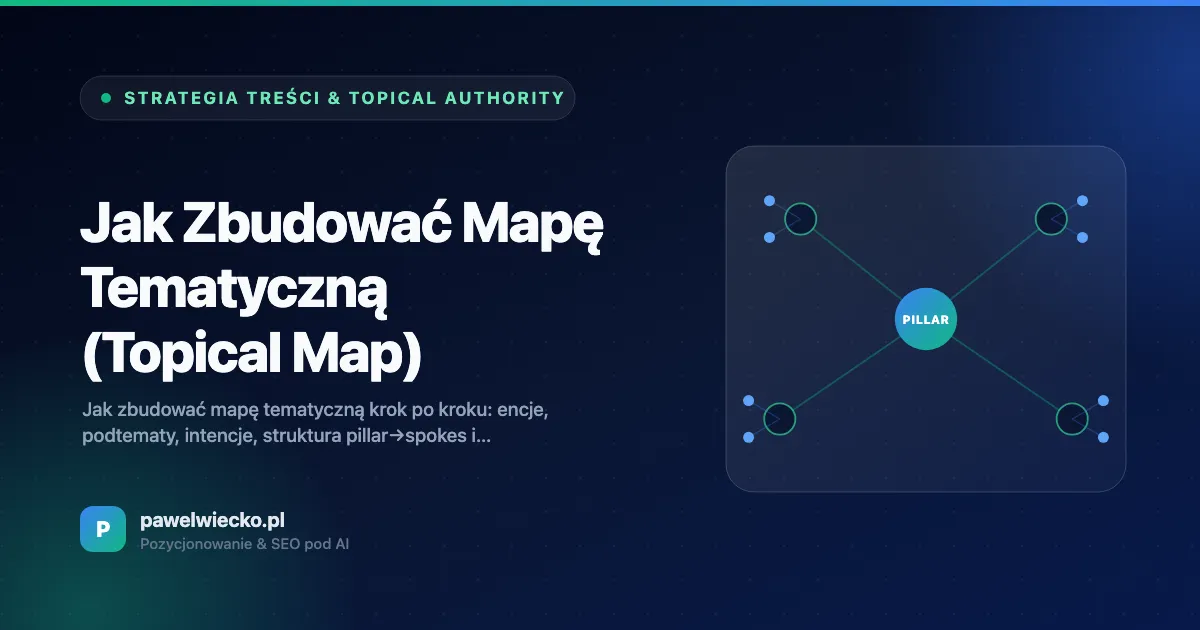 Jak Zbudować Mapę Tematyczną (Topical Map)