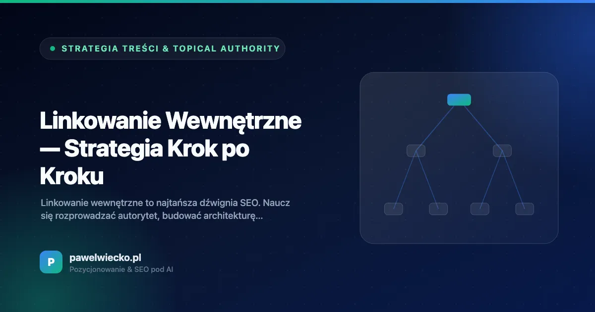 Linkowanie Wewnętrzne — Strategia Krok po Kroku