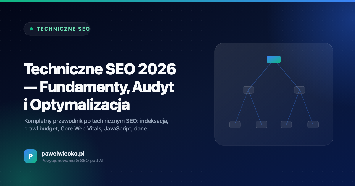 Techniczne SEO 2026 — Fundamenty, Audyt i Optymalizacja